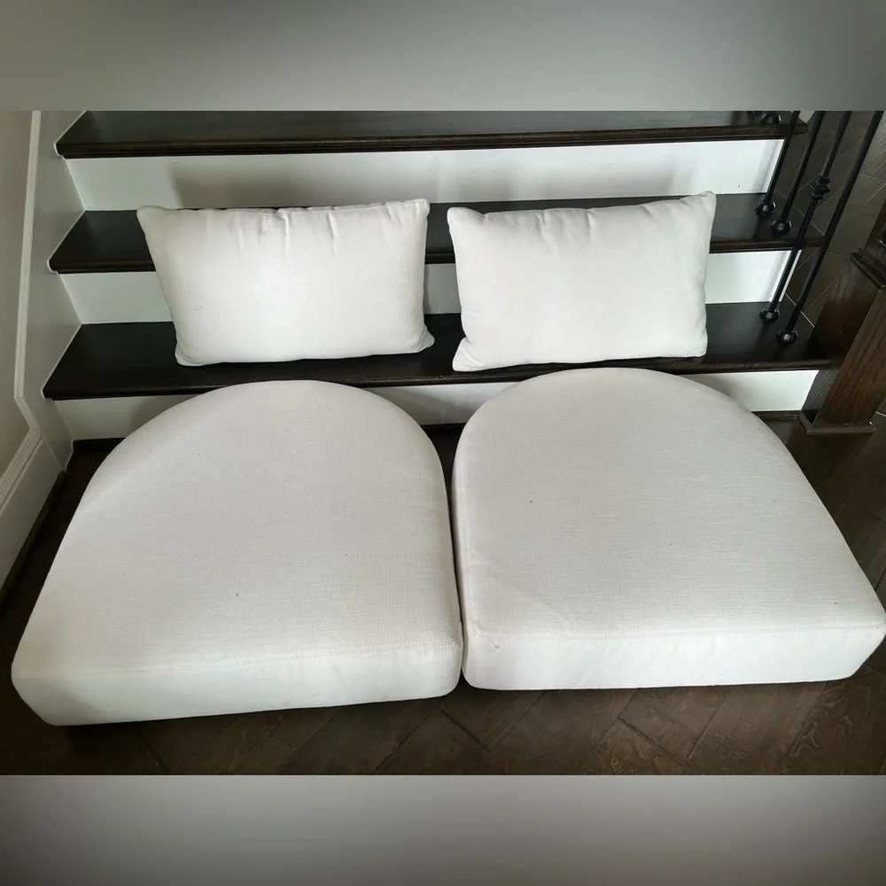 BNWT RH Balmain Lounge Chair Cushions